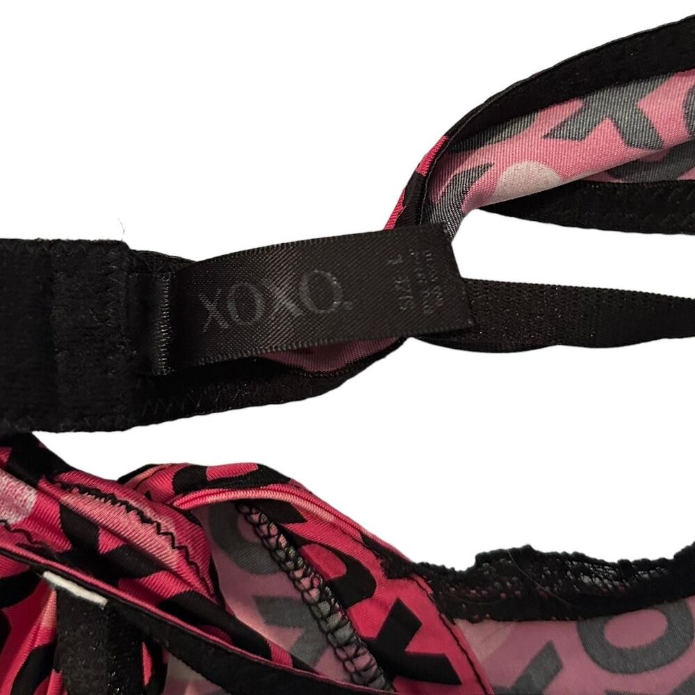 Xoxo Women's Black and Pink Dress - Picture 5 of 5